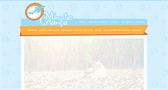 Desktop Screenshot of minutocrianca.com